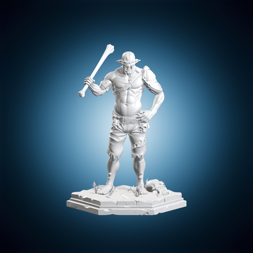 Cannibal Monster RPG Miniature