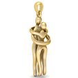 2.jpg Eternal Embrace Pendant  3D PRINDABLE MODEL