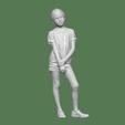 DOWNSIZEMINIS_girlstand391a.jpg GIRL STAND PEOPLE CHARACTER DIORAMA