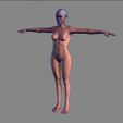 13.jpg Animated Elf woman-Rigged 3d game character Low-poly