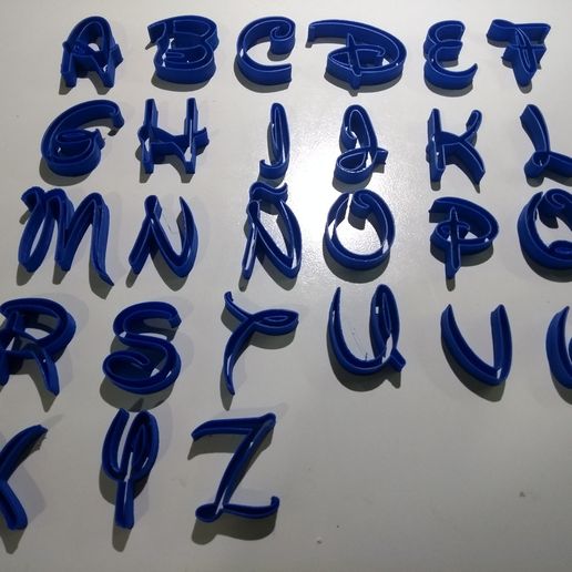 ABC disney 7cm 3D model