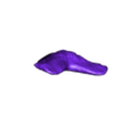 megalodon tooth 3.stl PACOTE 3 DENTE DE TUBARÃO MEGALODON - DIGITALIZAÇÃO 3D