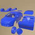 d26_005.png Archivo STL Ford Focus Sedan 2011 Imprimible Coche En Partes Separadas・Objeto de impresión 3D para descargar