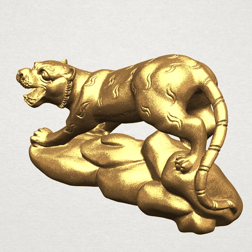 Chinese Horoscope 03 Tiger 3D model