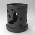 untitled.73.jpg Night Sky theme Pencil Holder