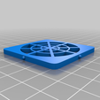 LaFactoria3D_Covid_mask_grid_V1.png Free STL file COVID-19 Mask Cap, Animal Crossing Apollo Edition・3D printer design to download