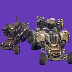 Sci-fi_cars_-removebg-preview.png STL file Sci-Fi Cars・Model to download and 3D print
