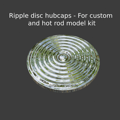 Nuevo proyecto - 2021-01-26T201420.293.png Ripple disc hubcaps - For custom and hot rod model kit