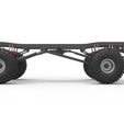 8.jpg Diecast Chassis of Wheel Standing Mega Truck Scale 1:25