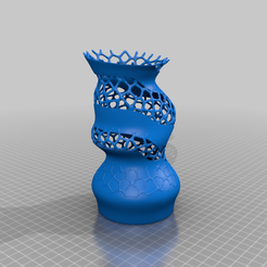 WobbleVase.png Fichier STL gratuit Vase Voronoi Wobble・Modèle à télécharger et à imprimer en 3D