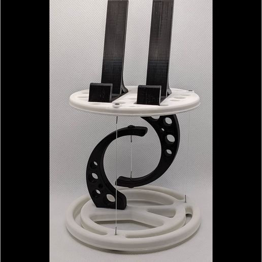 Floating Phone Stand 3D model