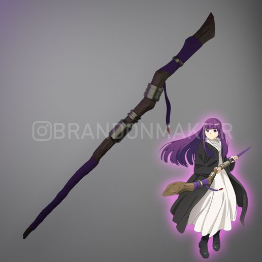 1.jpg Fern Staff for Cosplay - Frieren: Beyond Journey's End