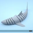 007.jpg Fichier STL COLLECTION ARTICULÉE REQUIN ORCA ESTURGEON DAUPHIN BALEINE・Modèle pour imprimante 3D à télécharger, NontasK