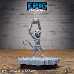 3292-Monkey-Canon-Crew-Cannonball-Medium-1.png 3D file Monkey Canon Crew Cannonball ‧ DnD Miniature ‧ Tabletop Miniatures ‧ Gaming Monster ‧ 3D Model ‧ RPG ‧ DnDminis ‧ STL FILE・3D printer model to download
