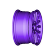 Felge_1a.stl Car wheel rim version one - alloy rim Rim