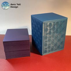 IMG_3867.jpg REPEATING CIRCLE EDH COMMANDER DECK BOX MTG 100