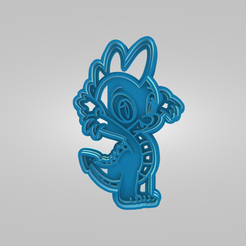 CookieCutter_MyLittlePony_WYO3DP_Spike.png Spike Dragon Cookie Cutter  from My Little Pony