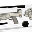 Exploded.png VHX- A carbine kit for the AAP01 and SSX23 (Airsoft)