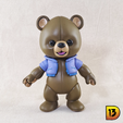 chubby-bear-08.png MINIPRINT R005 - Cubby Bear