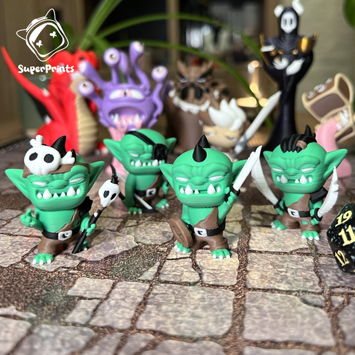 Goblins-2-smaller.png Claus for Concern Mini Bundle - Easy Multicolor FDM RPG Minis (No supports)