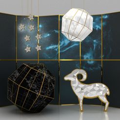 1.jpg Fichier STL Décoration de vitrine pour l'Aïd Al Adha・Modèle à télécharger et à imprimer en 3D
