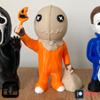 PATREON-11.png Fichier STL FIGURINE SAM TRICK'R TREAT - SANS SUPPORT・Modèle pour imprimante 3D à télécharger