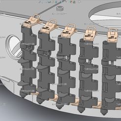 6-8.jpg 3D file Tiger Tank Outer track hanger of turret.-1 (STL-1/35)・3D printing design to download
