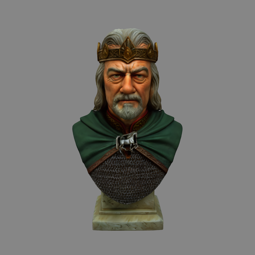🤴 Theoden king of rohan lord of the rings・Fichier STL pour Impression ...