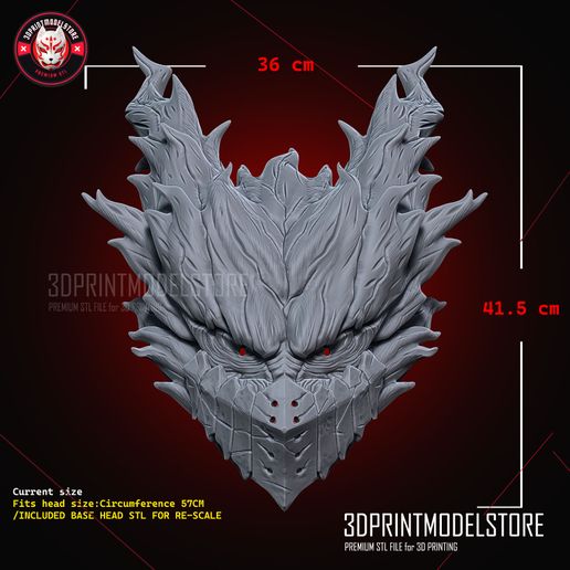 Deku_Dark_Mode_Mask_My_Hero_Academia_Dark_Deku_3D_Print_Model_STL_File_07.jpg Deku Dark Mode Mask - My Hero Academia Dark Deku Cosplay Helmet