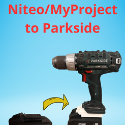 Free STL file Wall mount for old 18v Parkside tools - Cordless Drill 👴・3D  printable design to download・Cults
