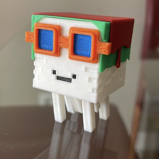 Happy Ghast Happy Ghast Minecraft with mount 3D model