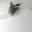 Mac Power Adapter Holder 3D printer 3D printing 3D model Cults6.JPG Mac Power Adapter Holder