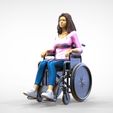 DisableP.17.jpg N1 Disable woman on wheelchair