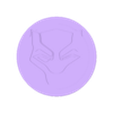 Black panther.stl Marvel logo set1