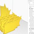 Print settings Profile Normal p Enable Print Cooling Fan Speed % Support Generate Support ‘Support Placement Support Overhang Angle 2 ‘Support Pattern Support Wall Line Count ‘Support Density 2 Support 2 Distance Support Top Distance Support Bottom Distance Support X/V Distance 2 Support infil Layer Thickness. Enable Support interface Enable Support Roof Enable Support Floor Support interface Thiciness Support Roof Thickness Support Floor Thickness 4 Build Plate Adhesion Build Plate Adhesion Type Brim With Brim Line Count 2 33. Dual Extrusion te 100.0 Everywhere 800 Triangles 1 50 02 02 02 07 025 10 10 10 Brim 10 7 Chainsaw Man Helmet - Denji Cosplay