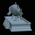 Bass-mount-statue-33.png fish Largemouth Bass / Micropterus salmoides open mouth statue detailed texture for 3d printing