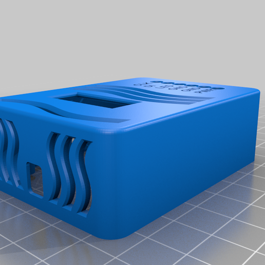 WLED Wemos shield enclosure v2.1 3D model