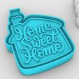 home-sweet-home_2.jpg home sweet home - freshie mold - STL for silicone mold
