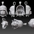 9.jpg Pendentif casque ornemental Dark Vador - Modèle 3D