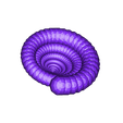 Ammonite_jpp_001_1.obj Fichier OBJ Ammonite・Objet imprimable en 3D à télécharger
