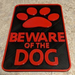 IMG_20190318_074412.jpg Beware Of The Dog Sign