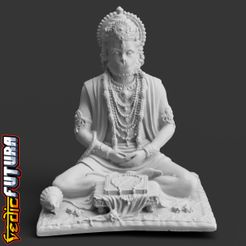 SQ-1.jpg STL file Mahatapasi Hanuman - The Great Meditator・3D printable design to download