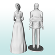 4.png Rope cake topper bride and groom