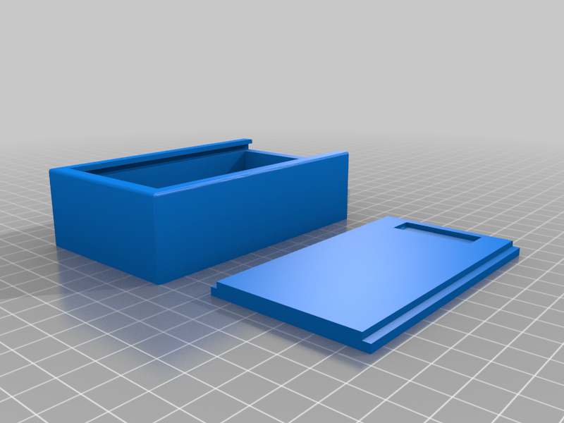 Remix-_Magnetic_key_hide_box_with_sliding_lid.png Free STL file Magnetic key hiding box with sliding lid -FIXED &No Supports Needed・3D printer design to download, LiveFromNewYawk
