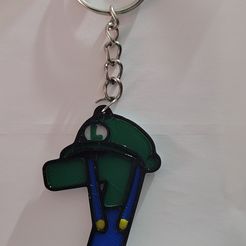 L7.jpg NUMBER 7 LUIGI (MARIO BROS)