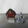 enana-3-foto.jpeg Dwarf 3 Runnedar - Figura de cartão - OBJ - Impressão 3D em resina