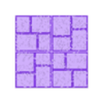 Basic_Stone_Tile_2x2_v1.stl STL-Datei Basic Stone Floor and Wall 28mm kostenlos・Design für 3D-Drucker zum herunterladen