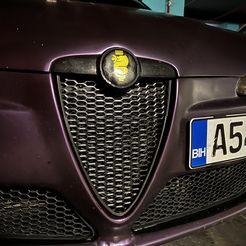 IMG_9701.jpg Alfa Romeo 147 Giulia style tuning front bumper grill
