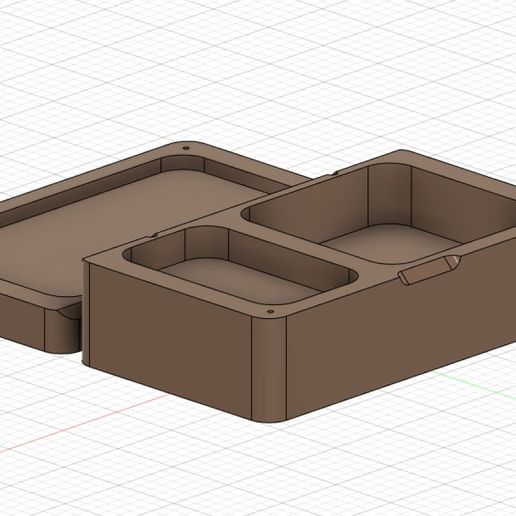 photo_2024-12-11_12-34-23.jpg Jewelry Box with Lid | STL File for 3D Printing | Two-Compartment Jewelry Organizer | Wooden Box Design for CNC