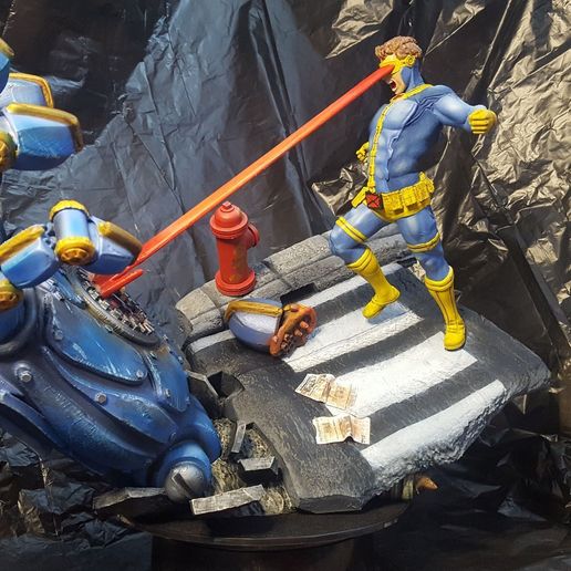 82017843_638728950268977_4242607959579820032_o.jpg X-men Cyclop VS Sentinel modèle d'impression 3D